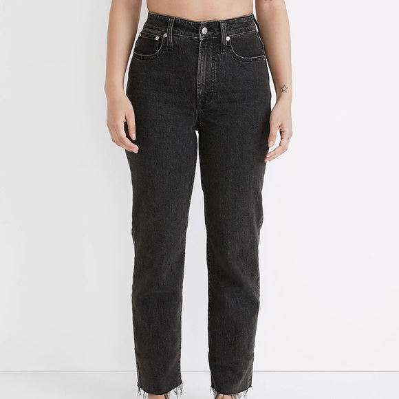 Madewell The Curvy Petite Perfect Vintage Straight Jean in Lunar Wash size 24 P - Picture 1 of 7